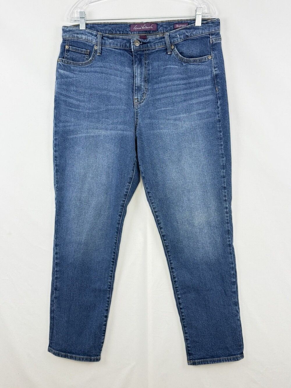Gloria Vanderbilt Women's Boyfriend Jeans Size 14